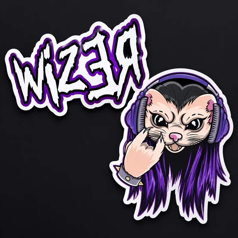 Pack de Stickers · Morado